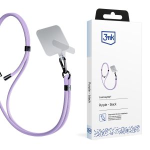 3mk EasyClip smartphone strap Purple (black)