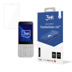 Unbreakable hybrid glass for Nokia 230 DualSim 2024 - 3mk FlexibleGlass Lite