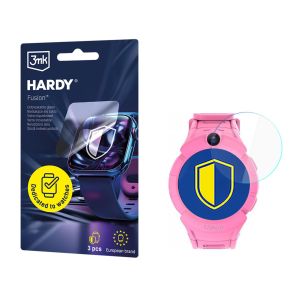 Hybrid glass for smartwatch Carneo GuardKid+ Mini - 3mk HARDY® Fusion Watch Protection™