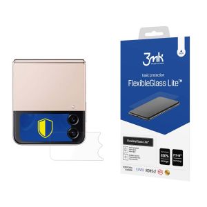 Unbreakable hybrid glass for Samsung Galaxy Z Flip4 (Front) - 3mk FlexibleGlass Lite