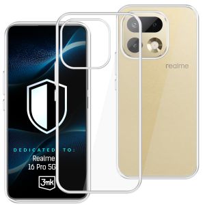 Transparent case for Realme 16 Pro 5G – 3mk HARDY® Vision Case™