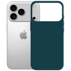 Silicone case for Apple iPhone 17 Pro Max - 3mk HARDY® Mellow Case™ Dark Green
