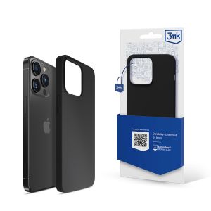Case for Apple iPhone 14 Pro Max - 3mk Silicone Case Black