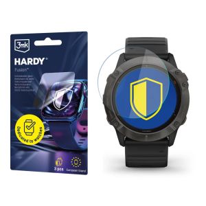 Hybrid glass for smartwatch Garmin Fenix 6X Pro - 3mk HARDY® Fusion Watch Protection™