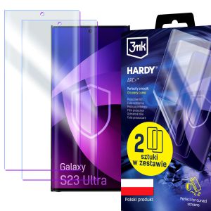 2x Protective film for Samsung Galaxy S23 Ultra - 3mk HARDY® ARC+