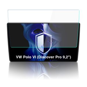 Protective film for the navigation screen for VW Polo VI 2018- (Discover Pro 9,2") - 3mk BladeShield™ Center Display