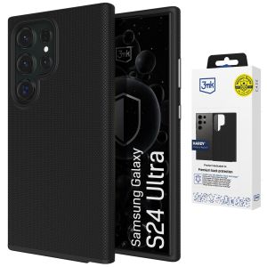 Armored case with MagSafe for Samsung Galaxy S24 Ultra - 3mk HARDY® Shockproof MagCase™