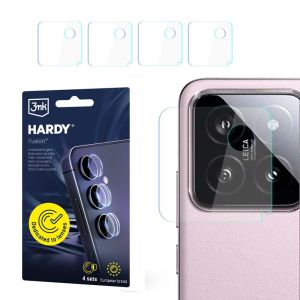 Camera lens protector for Xiaomi 14 - 3mk HARDY® Fusion Lens Protection™