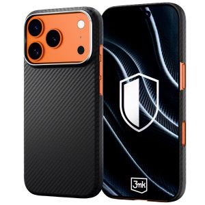 Aramid fiber case with MagSafe for Apple iPhone 17 Pro Max - 3mk HARDY® Aramid MagCase™