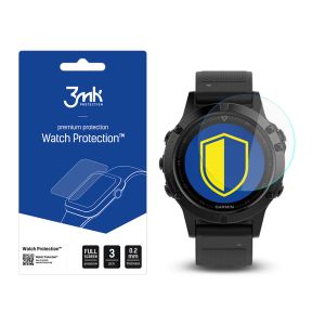 Protective glass for Garmin Fenix 5 47 mm smartwatch screen - 3mk Watch Protection
