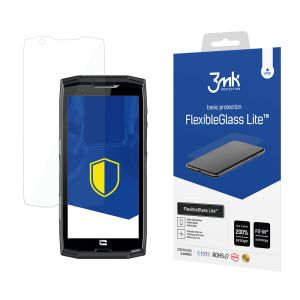 Unbreakable hybrid glass for Crosscall Core X5 - 3mk FlexibleGlass Lite