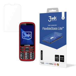 Unbreakable hybrid glass for Aligator A830 Senior - 3mk FlexibleGlass Lite