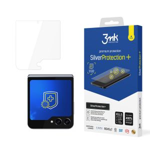 Anti-Shock Protective Film for Samsung Galaxy Z Flip 6 - 3mk SilverProtection+