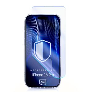 Shatterproof glass for Apple iPhone 16 Pro - 3mk FlexibleGlass Pro