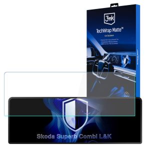 Matte protective film for the instrument cluster screen for Skoda Superb Combi L&K – 3mk TechWrap Matte Cluster™