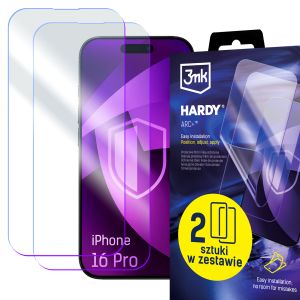 2x Protective film for Apple iPhone 16 Pro - 3mk HARDY® ARC+