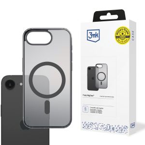 Case for Apple iPhone 16E - 3mk Frosty MagCase Black