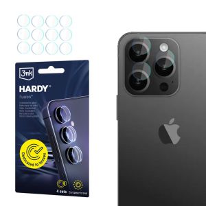 Camera lens glass for Apple iPhone 15 Pro Max - 3mk HARDY® Fusion Lens Protection™
