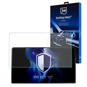 Matte screen protector for the navigation display for VW ID.7 2024- 15" – 3mk TechWrap Matte™ Center Display