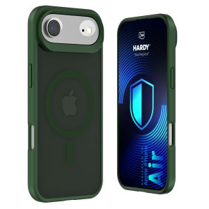 Smoked MagSafe case for Apple iPhone Air – 3mk HARDY® Hazy MagCase™ Green