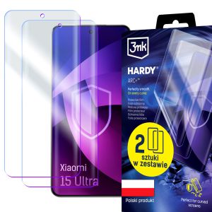 2x Protective film for Xiaomi 15 Ultra - 3mk HARDY® ARC+