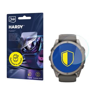 Hybrid glass for smartwatch Garmin Fenix 9 51mm - 3mk HARDY® Fusion Watch Protection™