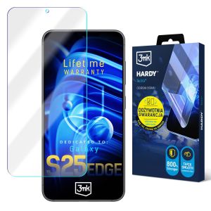 Super durable film for Samsung Galaxy S25 Edge - 3mk HARDY® Tectra™ (lifetime warranty)