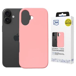Case for Apple iPhone 16 - 3mk Hardy MagSilicone Pink