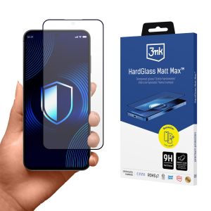 Matte tempered glass for Samsung Galaxy S25 - 3mk HardGlass Matt Max