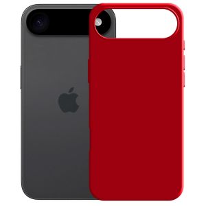 Silicone case for Apple iPhone Air - 3mk HARDY® Mellow Case™ Red