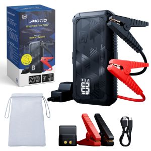 Compact jump starter booster for battery - 3mk Motio HyperBoost Flow 1500A™