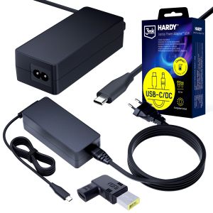 Power adapter for Lenovo laptop 20V USB-C DC 11 x 4.5 slim 3mk HARDY® Laptop Power Adapter™ 65W
