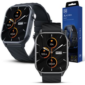 Smartwatch 3mk Altora™ Easy Touch Sports Watch HD screen IP67 Waterproof Bluetooth 5.4