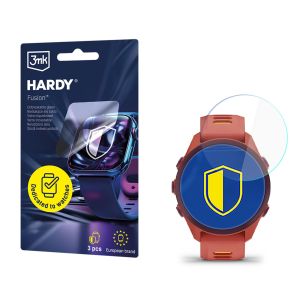 Hybrid glass for smartwatch Garmin Forerunner 70/ 170/ 170 Music - 3mk HARDY® Fusion Watch Protection™