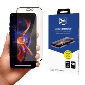 Tempered Glass Anti-Blue Light for Apple iPhone 15/16 - 3mk Eye Care Protector
