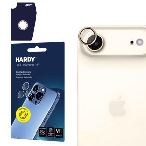 Lens protection on Apple iPhone Air - HARDY Lens Protection Pro Titanium Gold