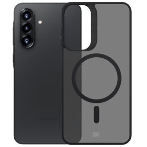 Smoked MagSafe case for Samsung Galaxy A17/A18 4G/5G – 3mk HARDY® Hazy MagCase™ Black