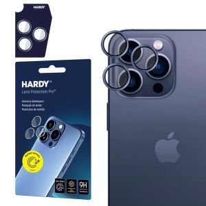 Protection of the lens for Apple iPhone 15 Pro Max - HARDY Lens Protection Pro Blue