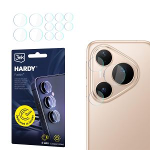 Camera lens glass for Huawei Pura 80 Pro - 3mk HARDY® Fusion Lens Protection™