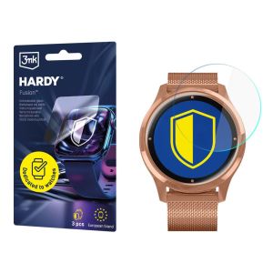 Hybrid glass for smartwatch Garmin Vivomove Luxe - 3mk HARDY® Fusion Watch Protection™