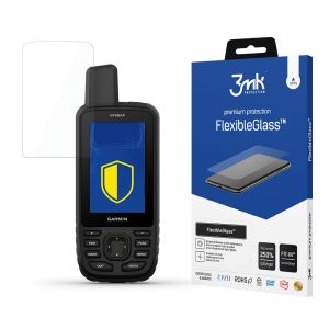 Hybrid unbreakable glass for Garmin GPSMAP 67 - 3mk FlexibleGlass™