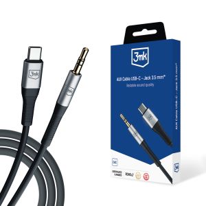 USB-C Cable – 3.5 mm Jack - 3mk Aux Cable