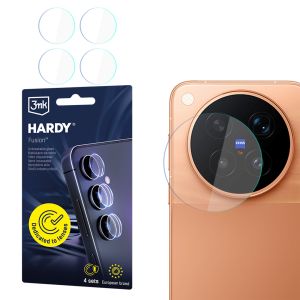 Camera lens glass for Vivo X500 Pro Max - 3mk HARDY® Fusion Lens Protection™