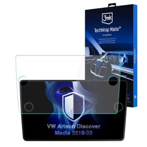 Matte screen protector for the navigation display for VW Arteon Discovery Media 2019-20 – 3mk TechWrap Matte™ Center Display