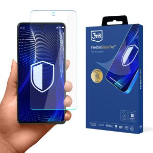 Shatterproof glass for Motorola Moto G75 - 3mk FlexibleGlass Pro