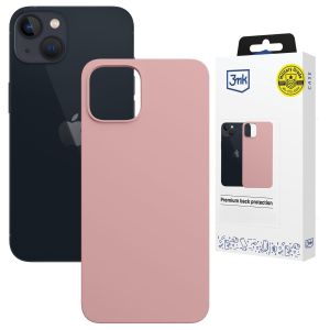 Silicone case with MagSafe for Apple iPhone 15 Plus - 3mk HARDY® Mellow MagCase™ Pink