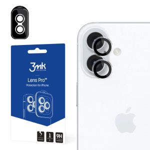 Tempered glass for the camera lens for Apple iPhone 16 - 3mk Lens Protection Pro Transparent