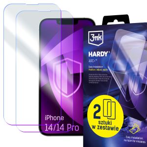 2x Protective film for Apple iPhone 14/14 Pro - 3mk HARDY® ARC+