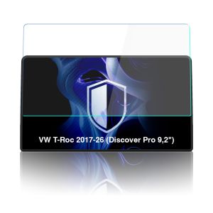 Protective film for the navigation screen for VW T-Roc 2017-26 (Discover Pro 9,2") - 3mk BladeShield™ Center Display