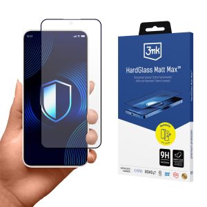 Matte tempered glass for Samsung Galaxy S25 Edge - 3mk HardGlass Matt Max